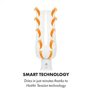 Klarstein Klarstein ShirtButler Deluxe, urządzenie do automatycznego suszenia i prasowania, 1250 W CDR1-Shirtbutler Del - Parownice do ubrań - miniaturka - grafika 3