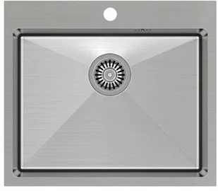 QUADRON RUSSEL 110 stal szczotkowana (HB7910BS) HB7910BS - Zlewozmywaki - miniaturka - grafika 2