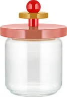Pojemniki kuchenne - Alessi Słoik ES16 0,75 l różowy z hermetyczną pokrywką ES16/75 2 - miniaturka - grafika 1