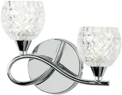 Lampy ścienne - Endon Kinkiet BOYER BOYER-2WBCH-L ENDON BOYER-2WBCH-L/END/CUBI - miniaturka - grafika 1