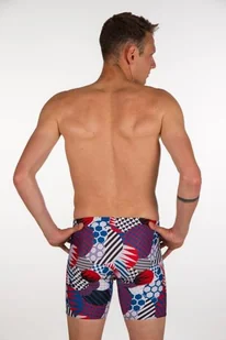 ZEROD Spodenki pływackie BOXERS Patchwork - Pływanie - miniaturka - grafika 5