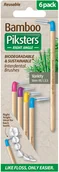 Szczoteczki międzyzębowe - Piksters PIKSTERS BAMBOO Right Angle VARIETY PACK 4szt. - ekologiczne szczoteczki międzyzębowe - miniaturka - grafika 1