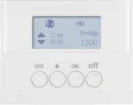 Systemy inteligentnych domów - Berker Hager Hager KNX RF K.1/K.5 biały łącznik czasowy quicklink B_85745279 - miniaturka - grafika 1