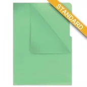 Ofertówki - Donau Obwoluta typu L, PP, A4, krystal, 180mikr., zielona DN332-4 - miniaturka - grafika 1