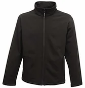 Kurtki i kamizelki sportowe męskie - Regatta Regatta Męska klasyczna kurtka softshell, czarna (czarna), mała (rozmiar producenta: S) TRA680 80850 - miniaturka - grafika 1