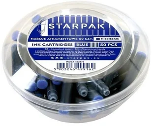Starpak Naboje do pióra Krot niebieski Starpak Ufo pudełko 5/70 - Przybory szkolne - miniaturka - grafika 2