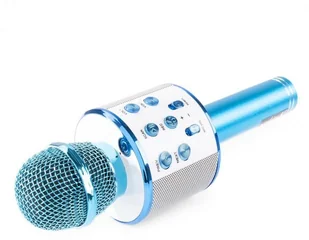 MAX MAX KM01, mikrofon karaoke typu 2 w 1, głośnik, odtwarzacz multimediów, niebieski SKY-130.136 - Inne akcesoria audio-wideo MAX MAX KM01, mikrofon karaoke typu 2 w 1, głośnik, odtwarzacz multimediów, niebieski SKY-130.136 - Inne akcesoria audio-wideo - miniaturka - grafika 6