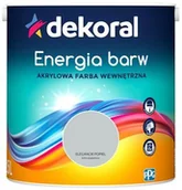 Farby wewnętrzne - Dekoral Farba wewnętrzna ENERGIA BARW 2,5 l Elegancki Popiel - miniaturka - grafika 1