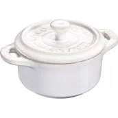 Garnki - Staub mini cocotte okrągły 200 ml kość słoniowa 40511-997-0 - miniaturka - grafika 1
