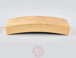 Złota wygięta lampa ścienna Berra - Lampy ścienne - miniaturka - grafika 4