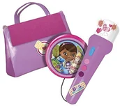 Instrumenty muzyczne dla dzieci - REIG reig 5204  Doc McStuffins mikrofon, głośniki i torebki - miniaturka - grafika 1