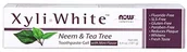 Produkty specjalne dla sportowców - Now Foods xyliw hite pasta do zębów Gel, Neem Tea Tree, 6,4 oz (181 G) 809540 - miniaturka - grafika 1