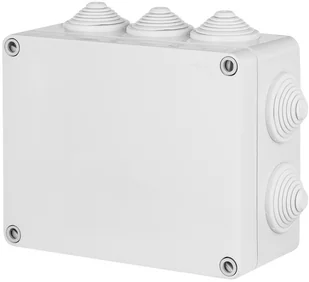 Elektro-Plast nasielsk INDUSTRIAL Puszka hermetyczna n/t 198x163x80mm z 10 dławnicami IP55 szara 2711-02 2711-02 - Rozdzielnie elektryczne - miniaturka - grafika 2