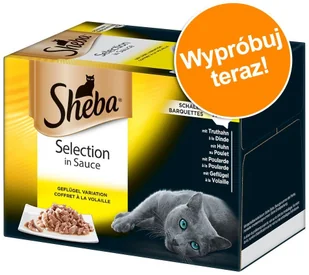 Sheba Zestaw tacki, 48 x 85 g - Classics + Warzywa, 12 x 85 g - Mokra karma dla kotów - miniaturka - grafika 3