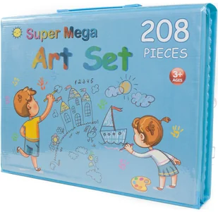 Art4Artist Zestaw artystyczny 208el kredki farby markery nie 016294 - Przybory szkolne - miniaturka - grafika 3