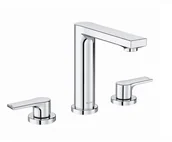 Baterie umywalkowe - Kludi Zenta SL Bateria umywalkowa 3-otworowa chrom 483930565 - miniaturka - grafika 1