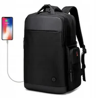 Torby na laptopy - Plecak/torba Golden Wolf laptop 17,3 GB00397 Usb - miniaturka - grafika 1