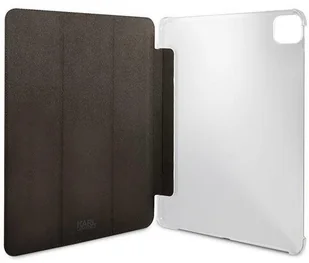 Karl Lagerfeld Karl Lagerfeld KLFC12OKCK iPad 12.9" Pro 2021 Book Cover czarny/black Saffiano Karl &Choupette hurtel-82516-0 - Etui do tabletów - miniaturka - grafika 4