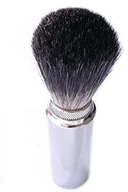 Pędzle do golenia - Golddachs -pędzel do golenia, 100 procent włosia borsuczego podróży, w srebrnej rurki, 1 sztuki 7612101403 - miniaturka - grafika 1