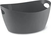 Pojemniki łazienkowe - Koziol Miska Bottichelli L ciemnoszara 5730665 - miniaturka - grafika 1