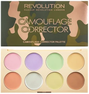 Makeup Revolution Camouflage Corrector Palette paleta do korygowania makijażu - Podkłady do twarzy - miniaturka - grafika 2