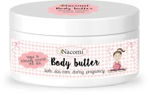 Nacomi Intensywnie pielęgnujące masło do ciała dla kobiet w ciąży 100ml - Pozostałe kosmetyki Nacomi Intensywnie pielęgnujące masło do ciała dla kobiet w ciąży 100ml - Pozostałe kosmetyki - miniaturka - grafika 2