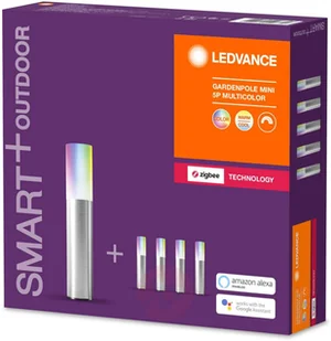 LEDVANCE SMART+ Gardenpole Multicolour Smart pedestal/post lighting Srebrny ZigBee 4,2 W, LED light - Pozostałe oświetlenie - miniaturka - grafika 5