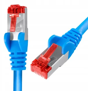 Kabel RJ45 CAT 6 S/FTP AWG27 LSZH niebieski 25m - Pozostałe akcesoria sieciowe - miniaturka - grafika 2