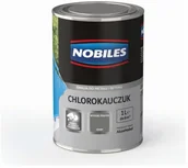 Emalie - Nobiles Emalia chlorokauczukowa do metalu i betonu szara 1 l - miniaturka - grafika 1