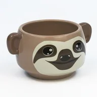 Filiżanki - Thumbs Up slthmug filiżanka ""sloth Mug""  LENIWIEC filiżanka, ceramika, brązowa, 14.5 x 9.5 x 8 cm SLTHMUG - miniaturka - grafika 1