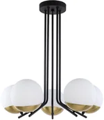 Lampy sufitowe - Jupiter 1720 - Żyrandol SANTA 5xE14/40W/230V mosiądz - miniaturka - grafika 1