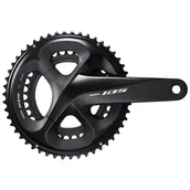 Części rowerowe - SHIMANO Mechanizm korbowy 105 FC-R7000 czarny / Długość: 172,5 mm / Stopniowanie: 50-34 IFCR7000DX04L - miniaturka - grafika 1