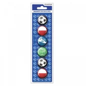 Artykuły biurowe - Starpak Magnes 30mm 6szt Football B/c 24/144 - miniaturka - grafika 1