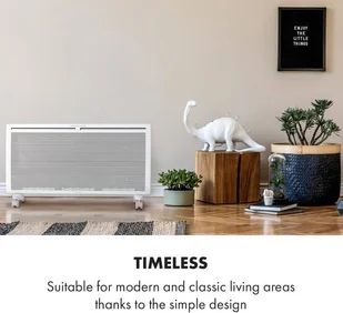 Klarstein Klarstein Hot Spot Slimcurve Double Wave grzejnik typu 2 w 1 ACO7-HtSpSlmCrv20W - Ogrzewanie przenośne Klarstein Klarstein Hot Spot Slimcurve Double Wave grzejnik typu 2 w 1 ACO7-HtSpSlmCrv20W - Ogrzewanie przenośne - miniaturka - grafika 3