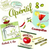 Folia, papier śniadaniowy, serwetki - Nuova R2S R2S Serwetki stołowe R2S 20 szt 418 VHCA - miniaturka - grafika 1