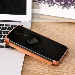 Nillkin Etui QIN Pro do Samsung Galaxy S22+ (Brązowe) NILETQINPS22P.BROWN - Etui i futerały do telefonów - miniaturka - grafika 7