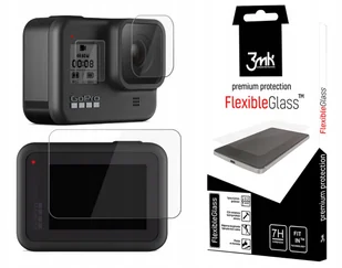 GOPRO Szkło Hybrydowe 3MK Flexible Glass | Hero 8 - Akcesoria do kamer sportowych - miniaturka - grafika 3