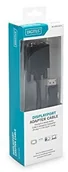 Kable - DIGITUS Digitus DB-340301  020-S kabel DisplayPort Adapter, (24 i 1), wtyczka, 2 m Czarny DB-340301-020-S - miniaturka - grafika 1