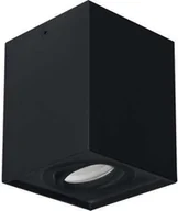 Lampy sufitowe - Ideus Sufitowa LAMPA downlight HARY 03716 spot OPRAWA natynkowa metalowy spot kostka cube czarny 03716 - miniaturka - grafika 1