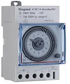 Minutniki - Legrand Micro Rex szerokości W31 tygodnie szal tuhr analogowy moduł, rozdzielacz do montażu 3, 412814 412814 - miniaturka - grafika 1