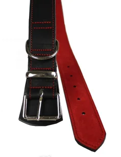 WIREX (PL) Solidna Obroża Dla Psa Skóra Naturalna 40 mm / 75 cm WIREX (PL) - Obroże dla psów - miniaturka - grafika 5