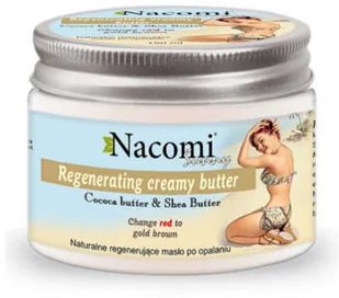 Nacomi Masło do ciała REGENERUJĄCE skórę po opalaniu 150 ml - Kosmetyki po opalaniu - miniaturka - grafika 2