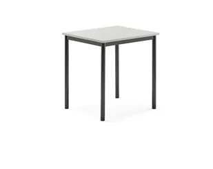 AJ Produkty Biurko SONITUS, 700x600x720 mm, szary laminat, antracyt - Meble do szkół i przedszkoli AJ Produkty Biurko SONITUS, 700x600x720 mm, szary laminat, antracyt - Meble do szkół i przedszkoli - miniaturka - grafika 1