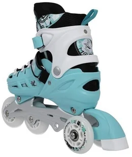 Nils EXTREME NH10905 4w1 MIĘTOWE ROZM. M(35-38) ŁYŻWOROLKI Z WYM. PŁOZĄ HOKEJOWĄ EXTREME 16-25-027 - Rolki - miniaturka - grafika 22