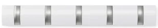 Umbra Listwa z 5 wieszakami Flip biała, 51x7x3 cm - Wieszaki i stojaki - miniaturka - grafika 7