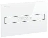 Przyciski spłukujące - Laufen Laufen Lis przycisk spłukujący biały H8956610000001 - miniaturka - grafika 1
