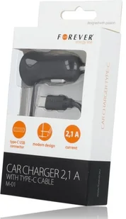 Forever Ładowarka samochodowa typ C 2.1A 5900495548535 - Ładowarki samochodowe - miniaturka - grafika 3