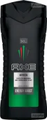 Kosmetyki do kąpieli - Axe AFRICA BODYWASH ENERGY BOOST - Żel pod prysznic dla mężczyzn - Mandarynka & Drzewo Sandałowe - 400 ml - miniaturka - grafika 1