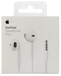 Apple EarPods MNHF2ZM/A białe - Słuchawki - miniaturka - grafika 3
