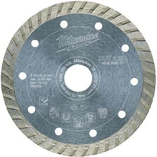 Milwaukee Tarcza Diamentowa Turbo 125mm 16696 - Tarcze do pił - miniaturka - grafika 2